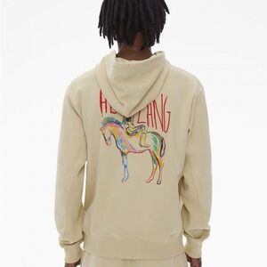Scribble logo hoodie